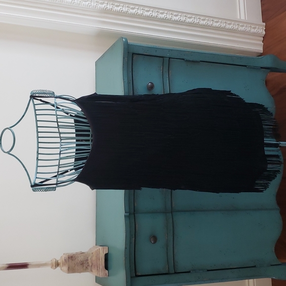 Fabulous Flapper Black Dress Like New Size Small - Picture 1 of 3
